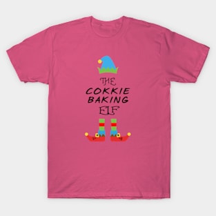 The Cookie baking Elf Matching Family Group Christmas Party T-Shirt